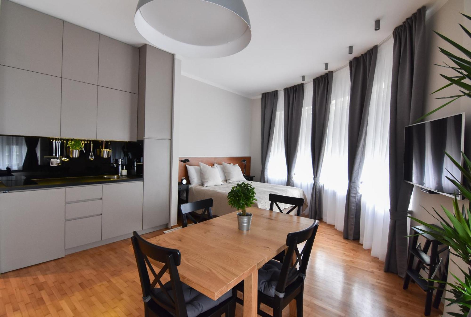 Karlo Main Square Apartments 자그레브 외부 사진